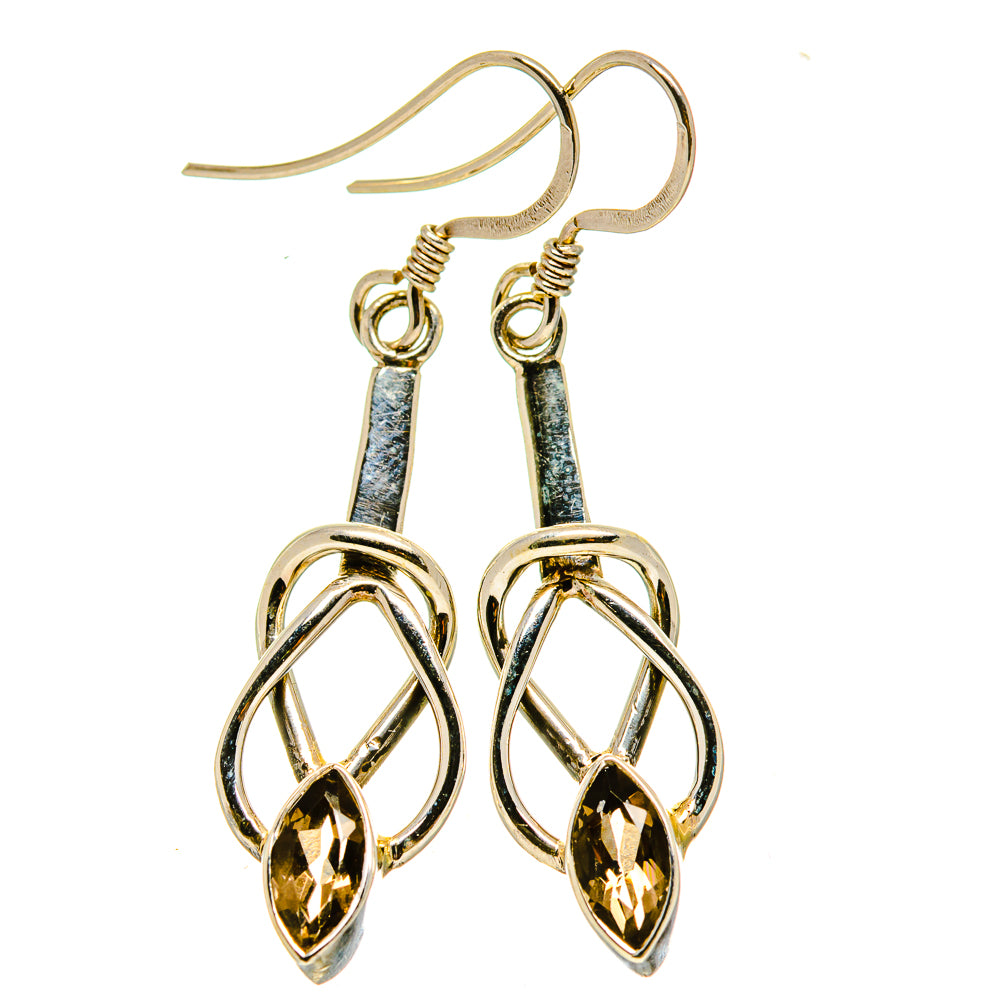 Smoky Quartz Earrings handcrafted by Ana Silver Co - EARR414040