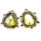 Green Tourmaline Earrings handcrafted by Ana Silver Co - EARR414058