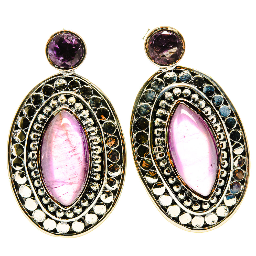 Amethyst Earrings handcrafted by Ana Silver Co - EARR414123