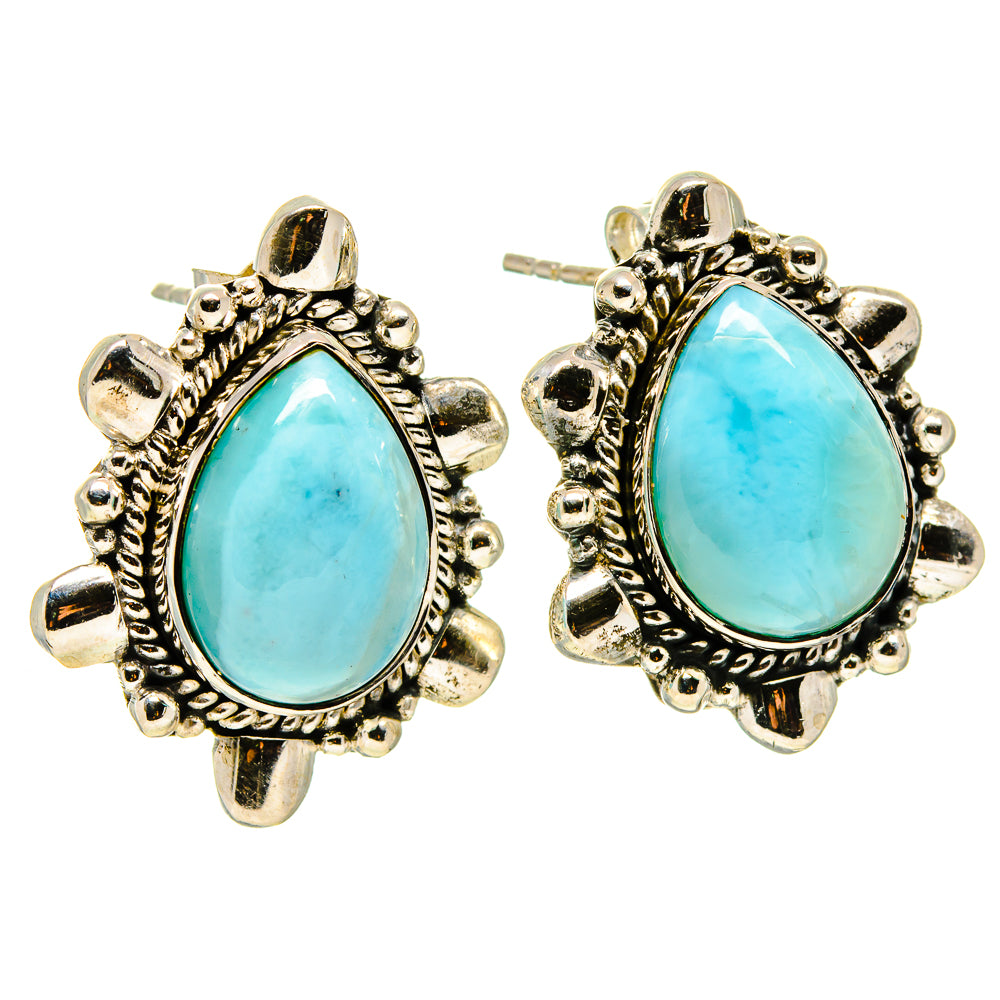 Larimar Earrings handcrafted by Ana Silver Co - EARR414131
