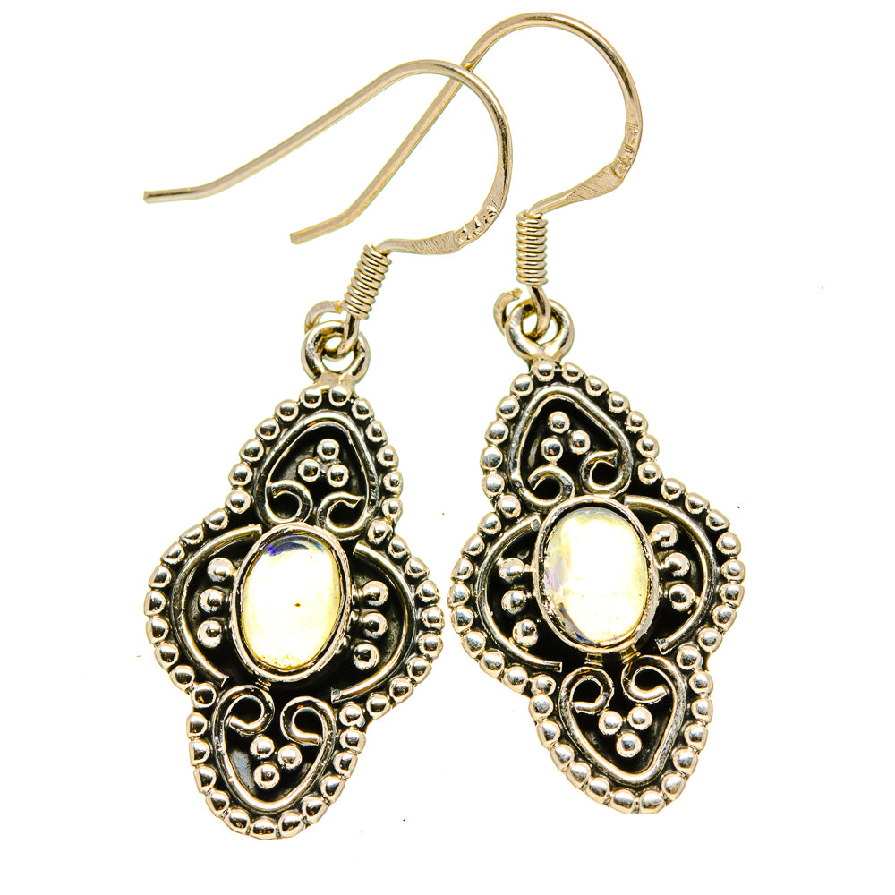 Ethiopian Opal Earrings handcrafted by Ana Silver Co - EARR414154