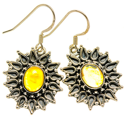 Ethiopian Opal Earrings handcrafted by Ana Silver Co - EARR414168