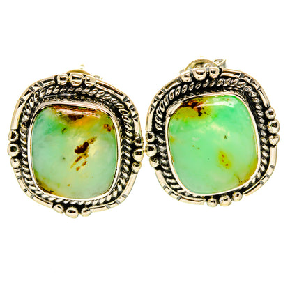 Aquaprase Earrings handcrafted by Ana Silver Co - EARR414215
