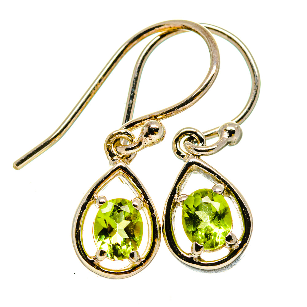 Peridot Earrings handcrafted by Ana Silver Co - EARR414234