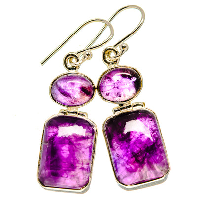 Amethyst Earrings handcrafted by Ana Silver Co - EARR414243