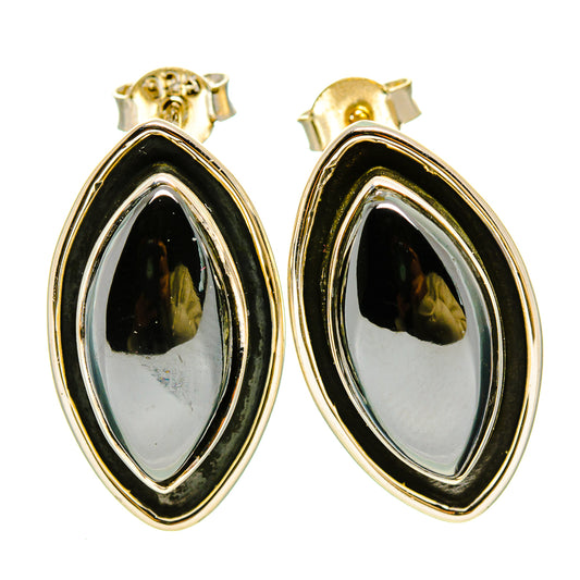 Hematite Earrings handcrafted by Ana Silver Co - EARR414286