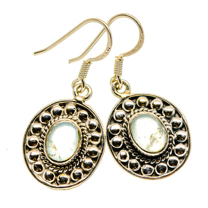 Aquamarine Earrings handcrafted by Ana Silver Co - EARR414303