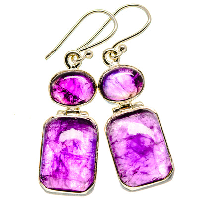 Amethyst Earrings handcrafted by Ana Silver Co - EARR414320