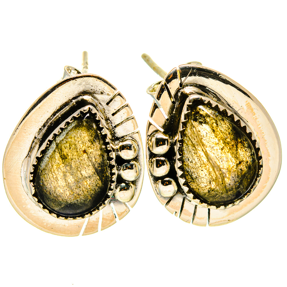 Labradorite Earrings handcrafted by Ana Silver Co - EARR414372