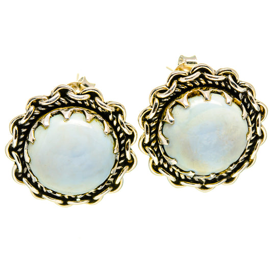 Owyhee Opal Earrings handcrafted by Ana Silver Co - EARR414379