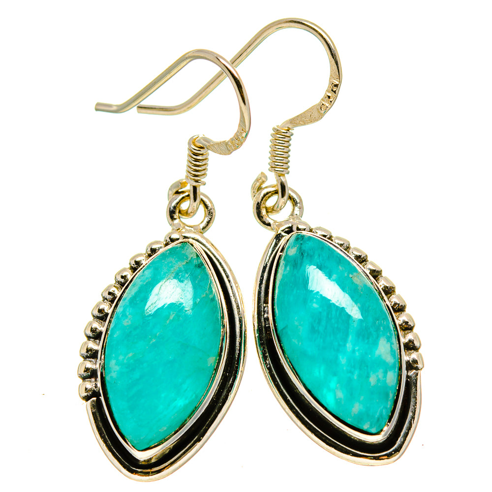 Amazonite Earrings handcrafted by Ana Silver Co - EARR414414