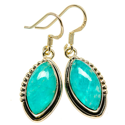 Amazonite Earrings handcrafted by Ana Silver Co - EARR414414