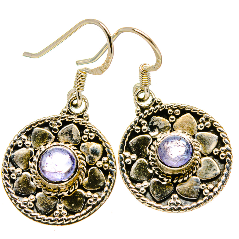 Tanzanite Earrings handcrafted by Ana Silver Co - EARR414415
