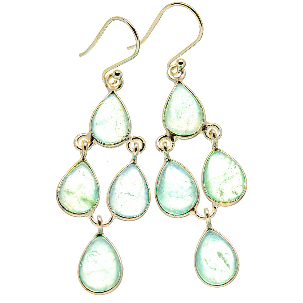 Aquamarine Earrings handcrafted by Ana Silver Co - EARR414427