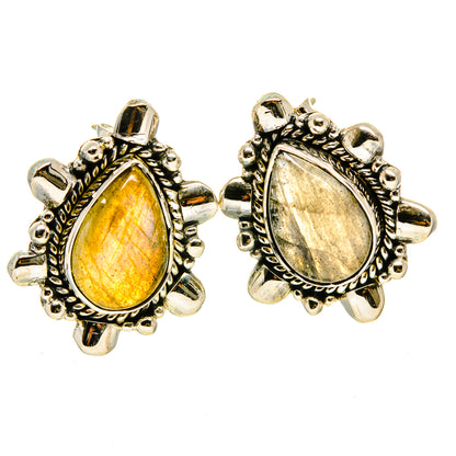 Labradorite Earrings handcrafted by Ana Silver Co - EARR414458