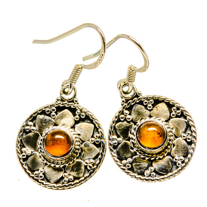 Carnelian Earrings handcrafted by Ana Silver Co - EARR414467