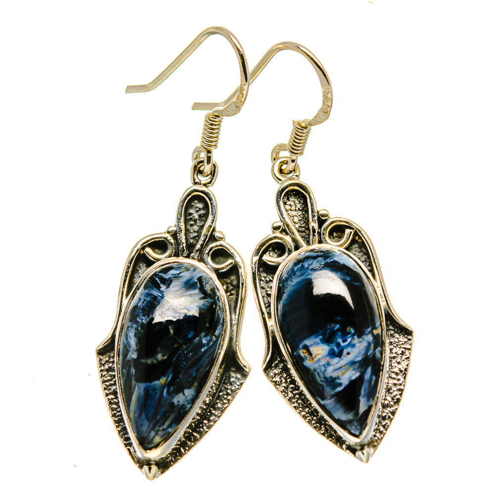 Pietersite Earrings handcrafted by Ana Silver Co - EARR414494