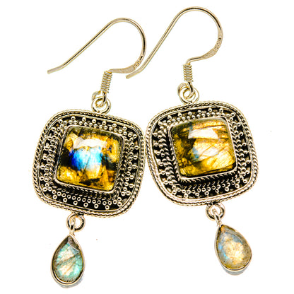 Labradorite Earrings handcrafted by Ana Silver Co - EARR414512