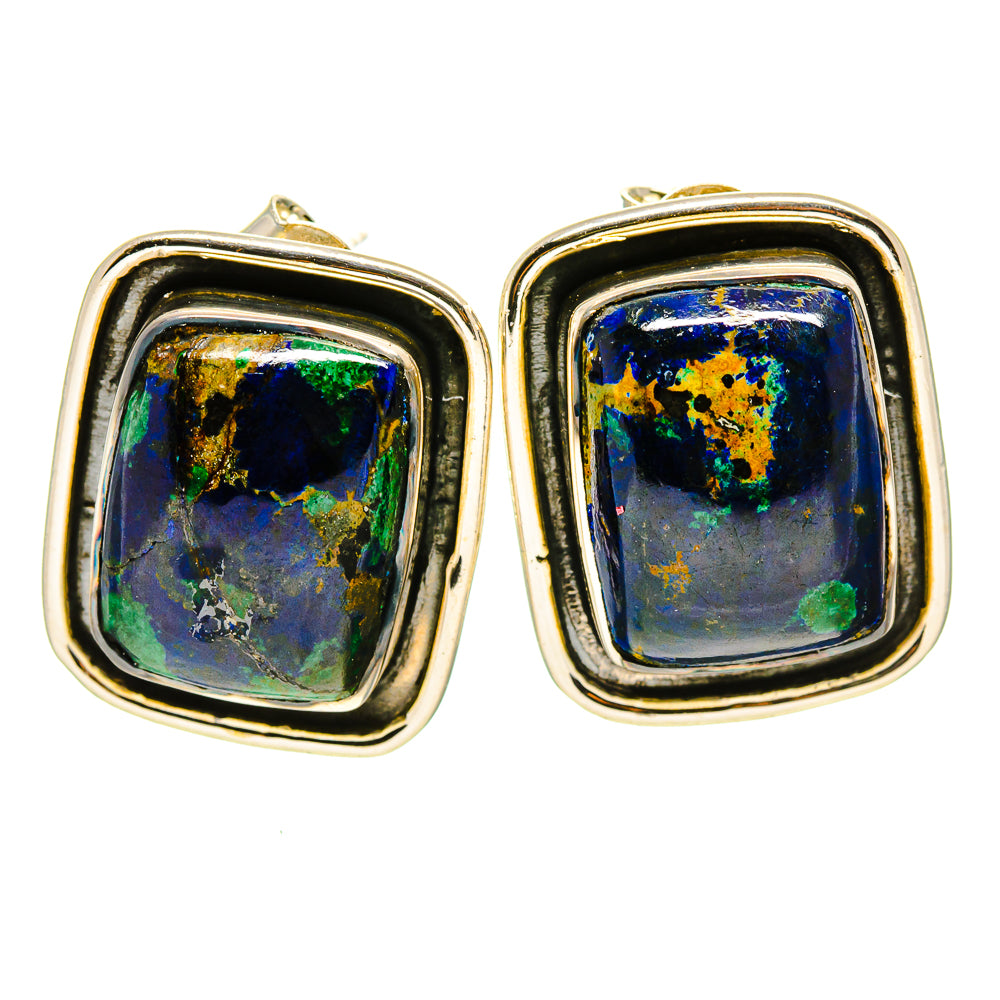 Azurite Earrings handcrafted by Ana Silver Co - EARR414534