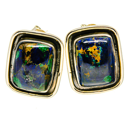 Azurite Earrings handcrafted by Ana Silver Co - EARR414534