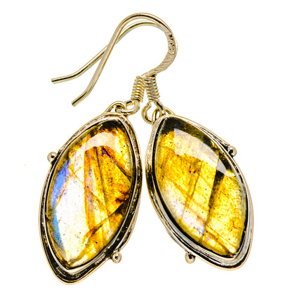 Labradorite Earrings handcrafted by Ana Silver Co - EARR414546