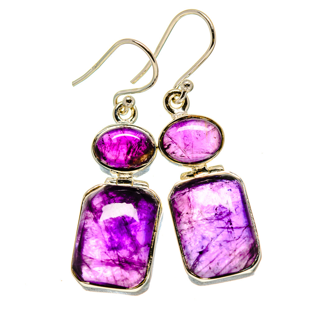 Amethyst Earrings handcrafted by Ana Silver Co - EARR414561