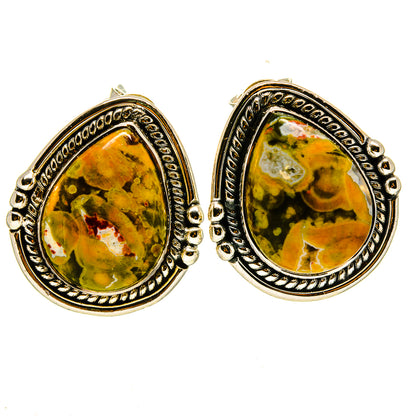 Rainforest Opal Earrings handcrafted by Ana Silver Co - EARR414588