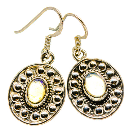 Ethiopian Opal Earrings handcrafted by Ana Silver Co - EARR414624