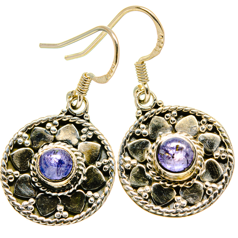 Tanzanite Earrings handcrafted by Ana Silver Co - EARR414627