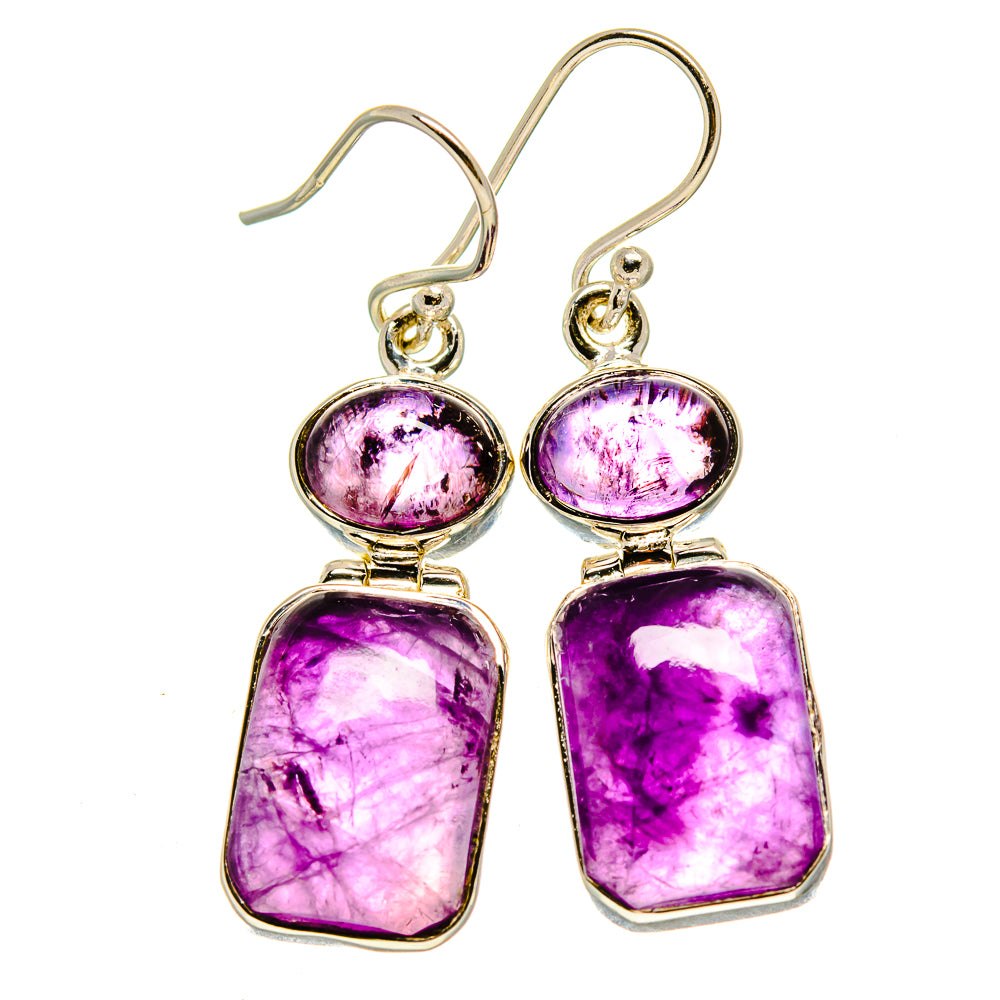 Amethyst Earrings handcrafted by Ana Silver Co - EARR414632