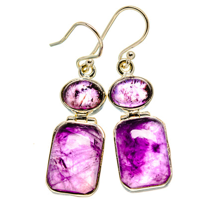 Amethyst Earrings handcrafted by Ana Silver Co - EARR414632