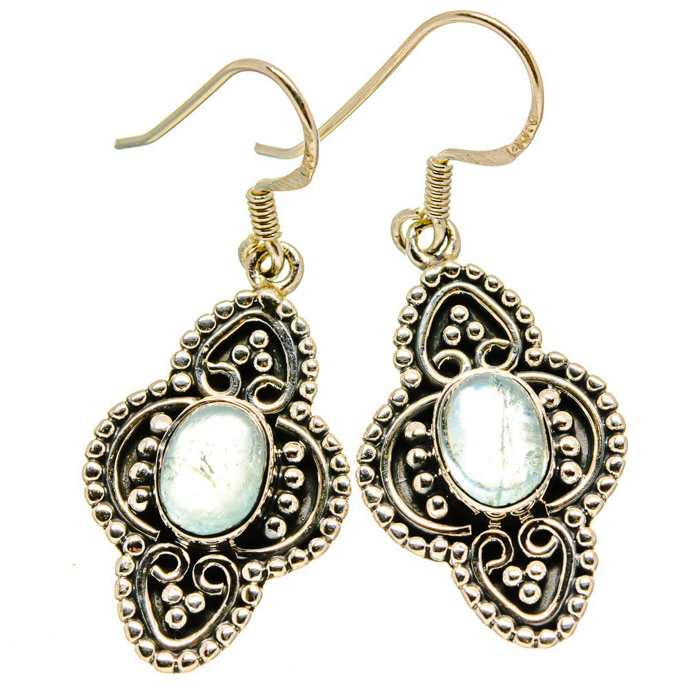 Aquamarine Earrings handcrafted by Ana Silver Co - EARR414640