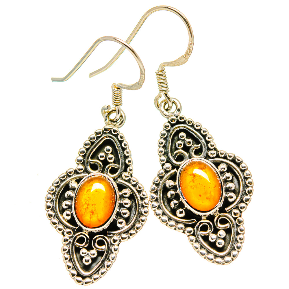 Carnelian Earrings handcrafted by Ana Silver Co - EARR414643