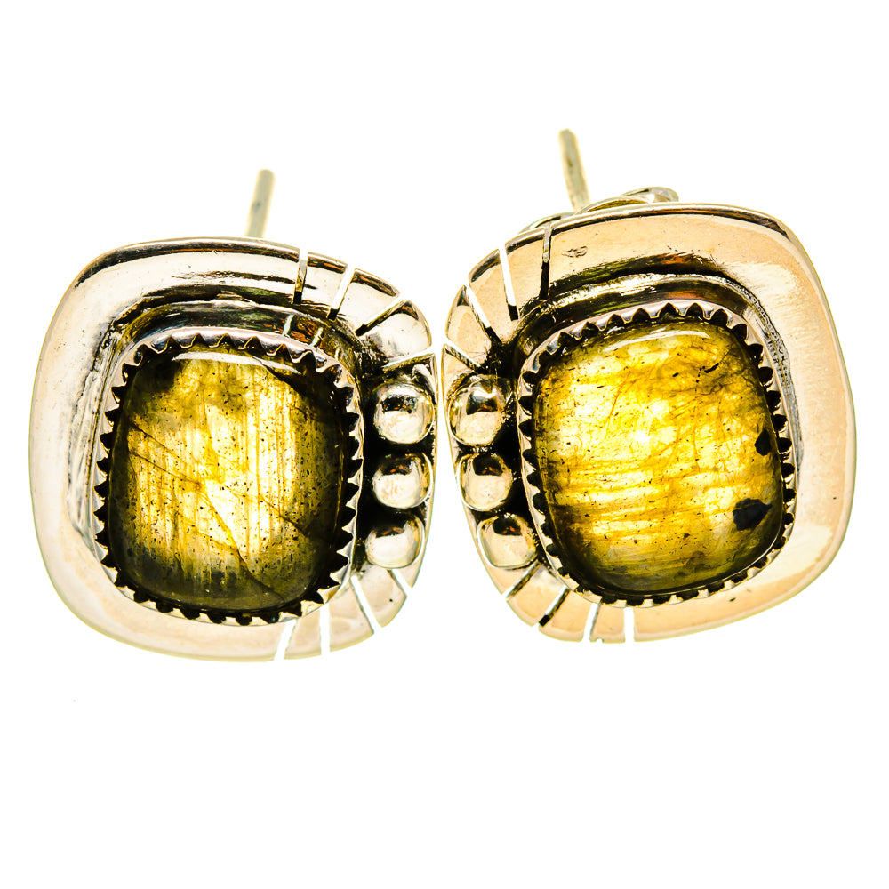 Labradorite Earrings handcrafted by Ana Silver Co - EARR414693