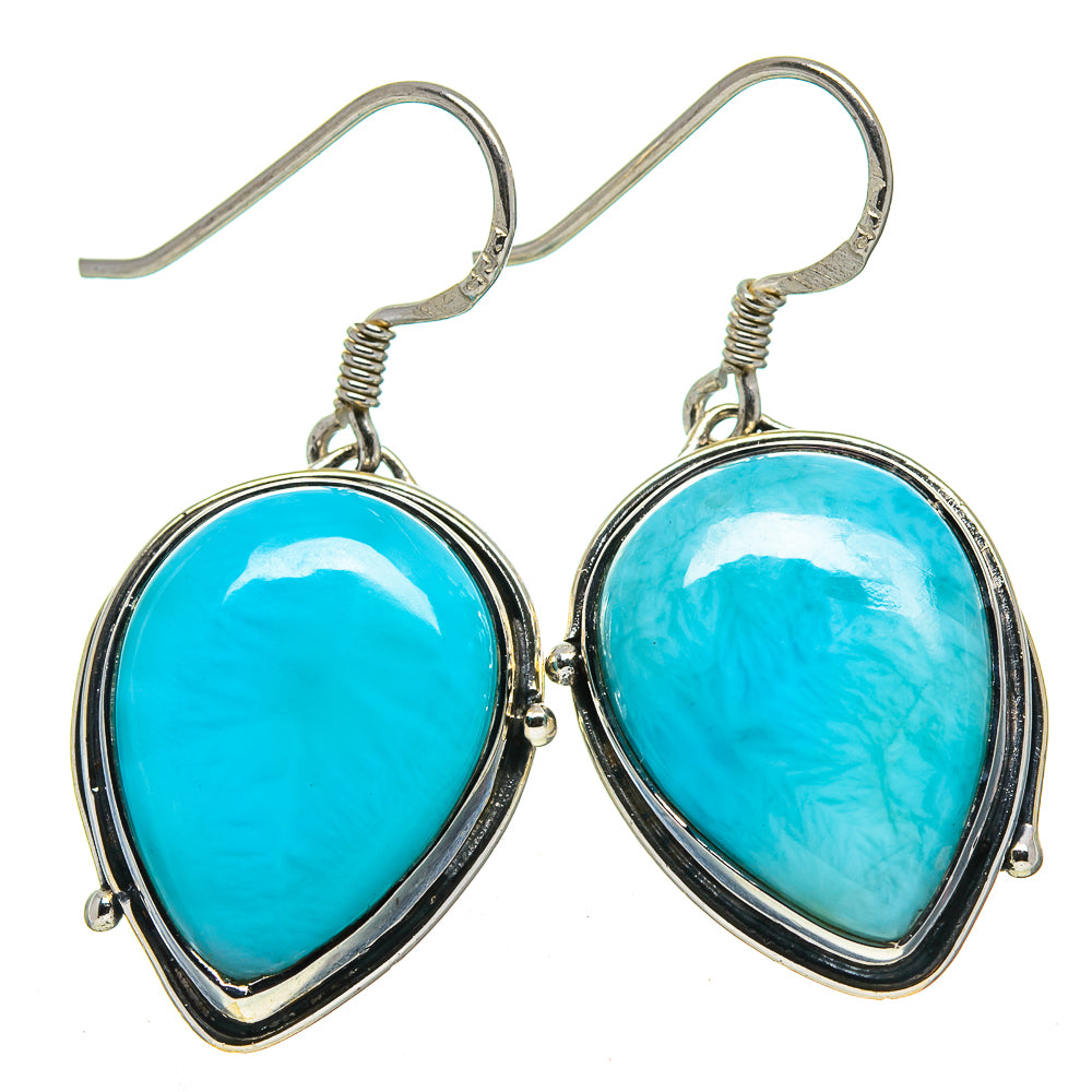 Larimar Earrings handcrafted by Ana Silver Co - EARR414707