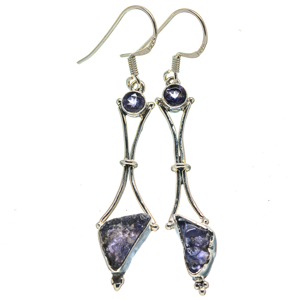 Tanzanite Earrings handcrafted by Ana Silver Co - EARR414735