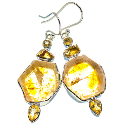 Citrine Earrings handcrafted by Ana Silver Co - EARR414736