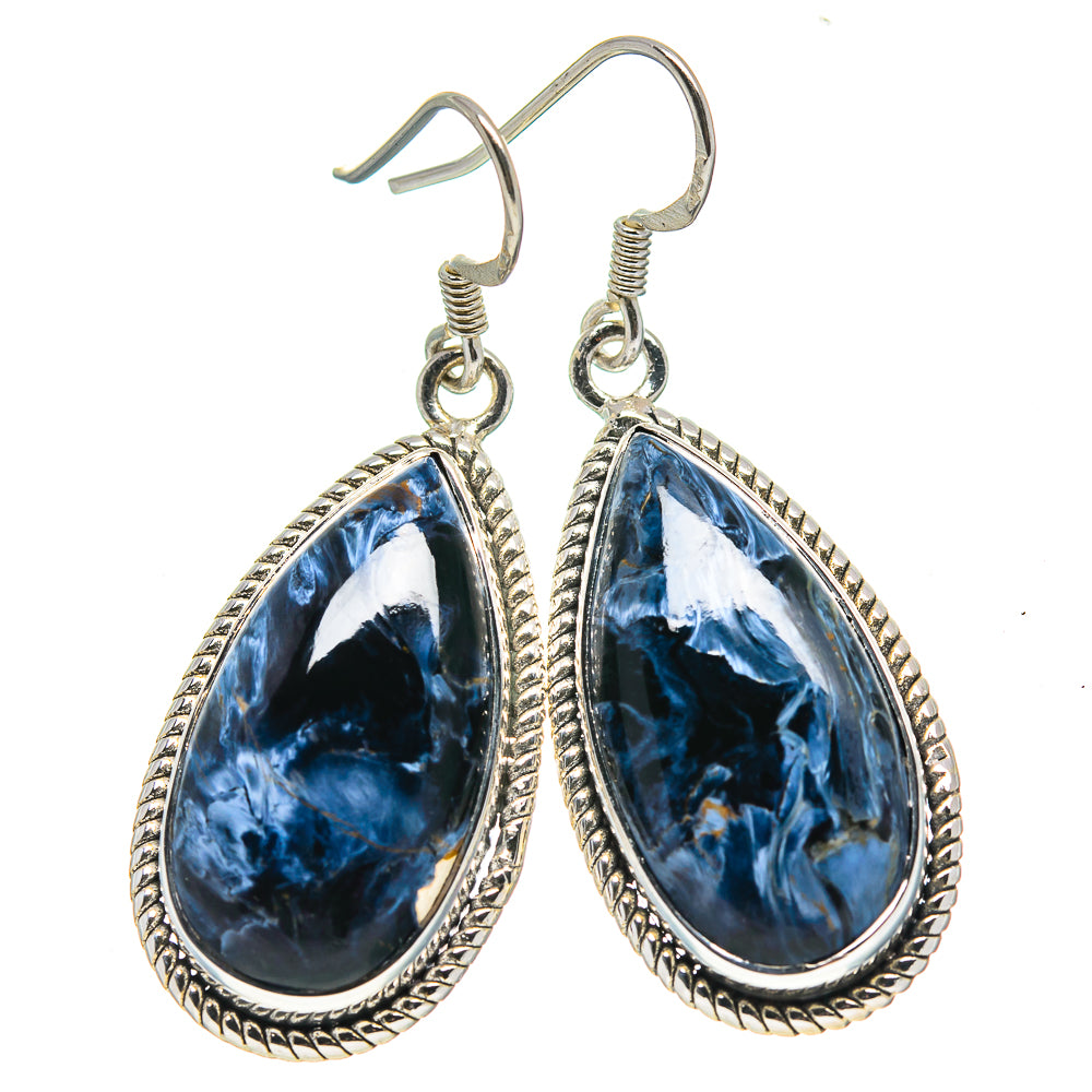Pietersite Earrings handcrafted by Ana Silver Co - EARR414745