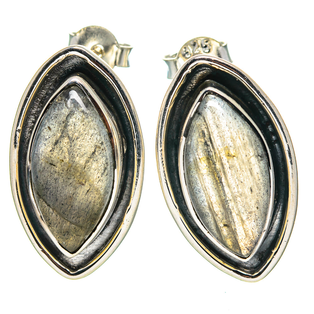 Labradorite Earrings handcrafted by Ana Silver Co - EARR414758