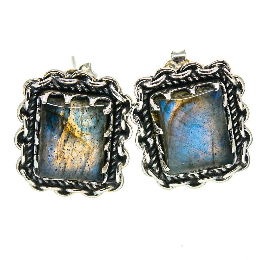 Labradorite Earrings handcrafted by Ana Silver Co - EARR414774