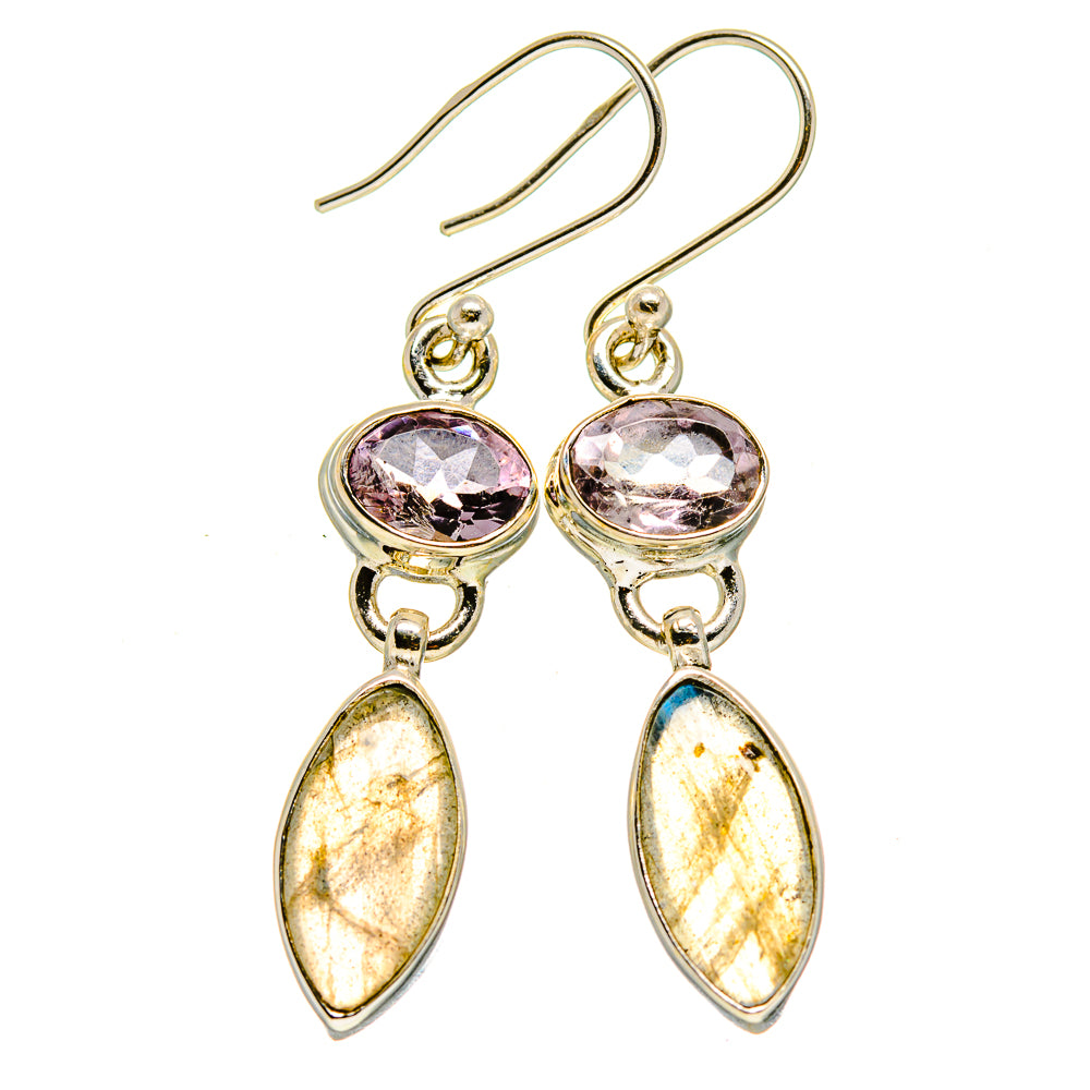 Labradorite Earrings handcrafted by Ana Silver Co - EARR414784
