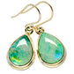 Green Moonstone Earrings handcrafted by Ana Silver Co - EARR414800