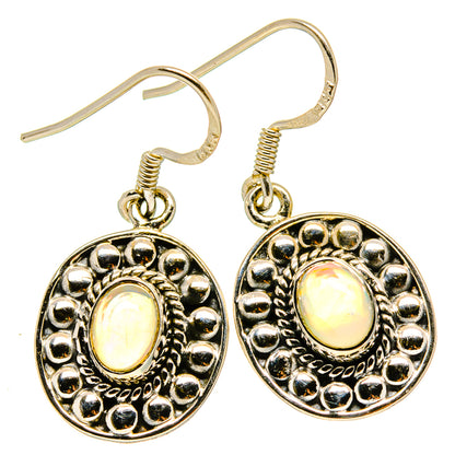 Ethiopian Opal Earrings handcrafted by Ana Silver Co - EARR414839