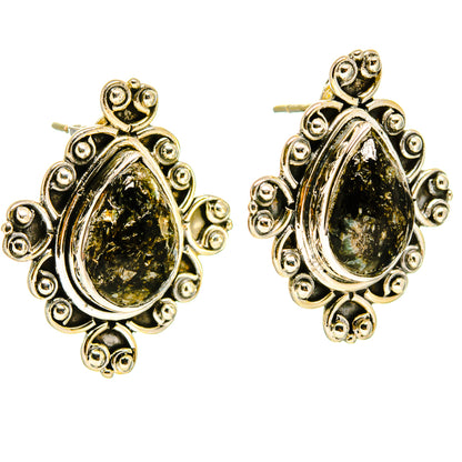 Seraphinite Earrings handcrafted by Ana Silver Co - EARR414848