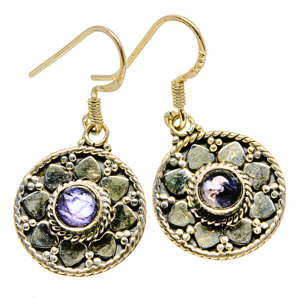 Tanzanite Earrings handcrafted by Ana Silver Co - EARR414889