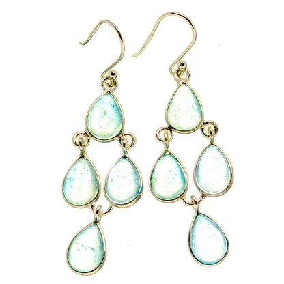 Aquamarine Earrings handcrafted by Ana Silver Co - EARR414915