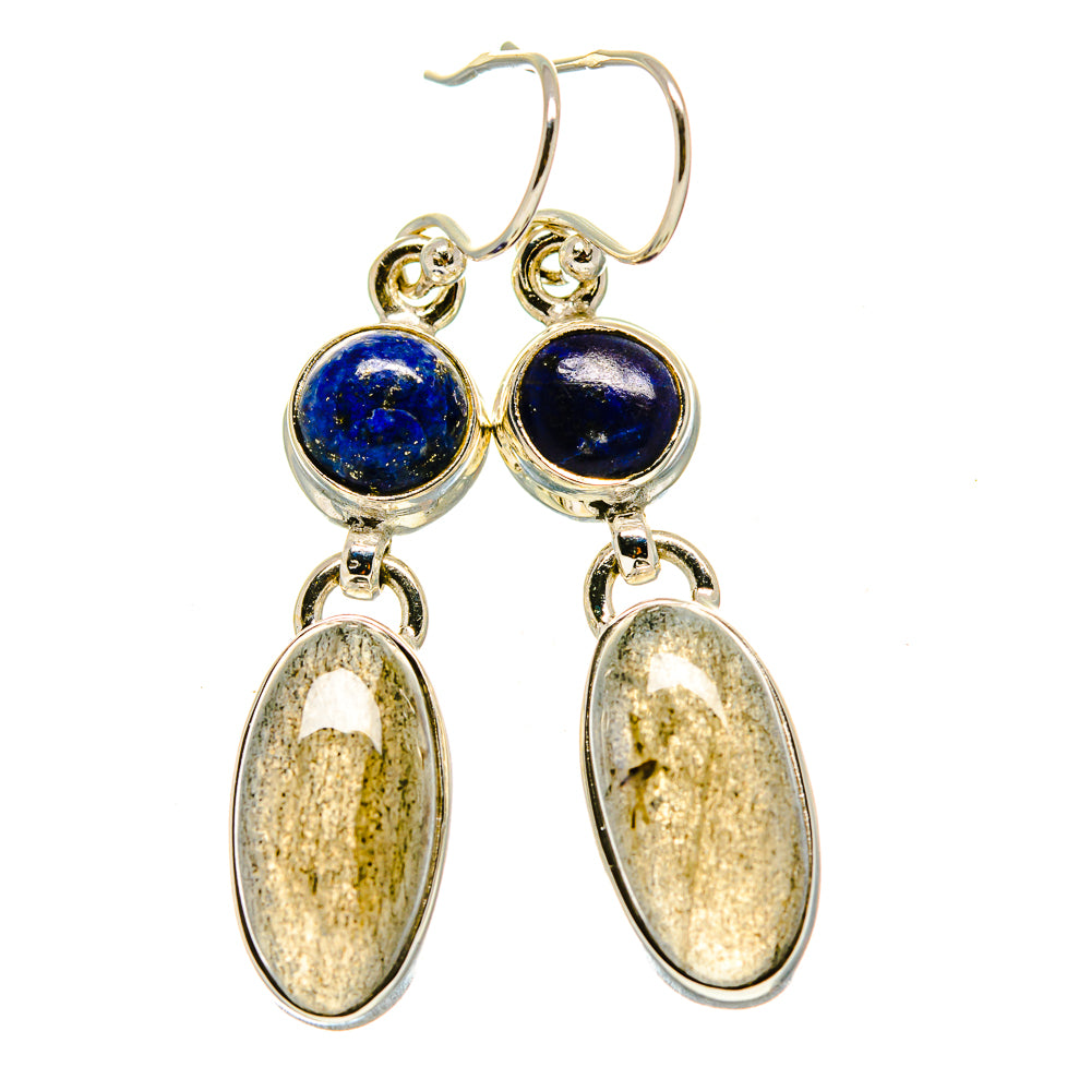 Labradorite Earrings handcrafted by Ana Silver Co - EARR414921