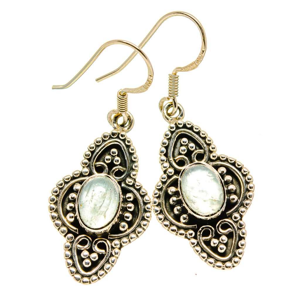 Aquamarine Earrings handcrafted by Ana Silver Co - EARR414924