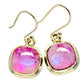 Pink Moonstone Earrings handcrafted by Ana Silver Co - EARR414956