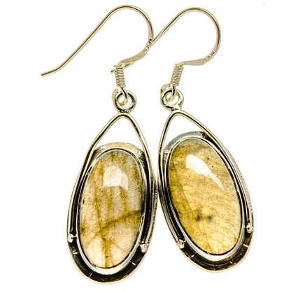 Labradorite Earrings handcrafted by Ana Silver Co - EARR414962